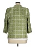 Anne Carson Tweed Green Blazer Size 1X - photo 2