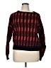 Express Plaid Red Pullover Sweater Size XL (estimated) - photo 1