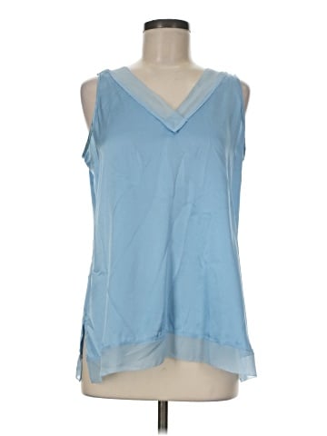 Etcetera Sleeveless Silk Top (view 1)