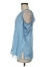 Etcetera 100% Silk Blue Sleeveless Silk Top Size 8 - photo 5