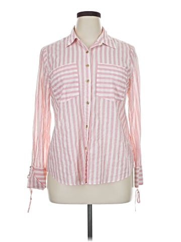 MICHAEL Michael Kors Long Sleeve Button-Down Shirt (view 1)