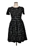 Lularoe Houndstooth Black Casual Dress Size XL - photo 1