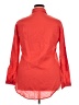Unbranded Solid Red Long Sleeve Button-Down Shirt Size XXL (estimated) - photo 2