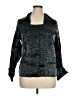 Fashion Bug Black Long Sleeve Blouse Size 14 - photo 1