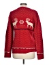 V28 100% Acrylic Red Pullover Sweater Size L - photo 2