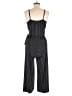 Kaileigh Stripes Black Jumpsuit Size M - photo 2