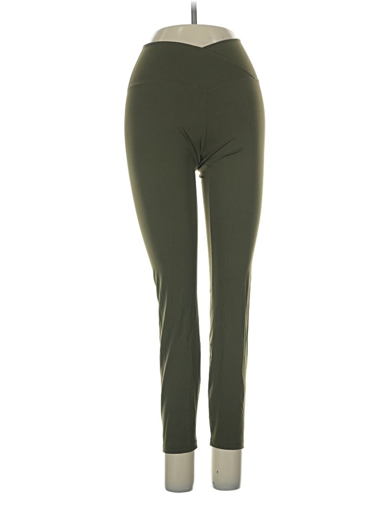 Pre-owned Pink Lily Active Pants In Green