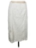 Talbots 100% Cotton Silver Formal Skirt Size 8 - photo 2