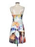 Arden B. Print White Cocktail Dress Size S - photo 2