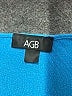 AGB Blue Short Sleeve Blouse Size L - photo 7