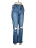 Gap Hearts Blue Jeans Size 29R - photo 1