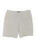 British Khaki 100% Cotton Houndstooth Gray Shorts Size 4 - photo 1