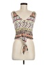 O'Neill 100% Viscose Tan Sleeveless Blouse Size M - photo 1