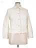 Talbots 100% Linen Ivory 3/4 Sleeve Button-Down Shirt Size 14 - photo 1