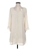 Astr 100% Polyester Ivory Casual Dress Size XS - photo 1