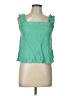 E&M Collection Green Sleeveless Blouse Size L - photo 1