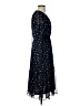 DKNY 100% Polyester Stars Blue Cocktail Dress Size 2 - photo 4