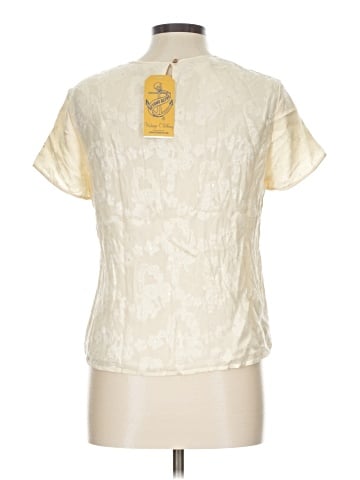Jones New York Short Sleeve Silk Top (view 2)