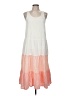 Splendid Color Block White Casual Dress Size M - photo 1