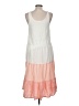 Splendid Color Block White Casual Dress Size M - photo 2