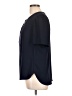 Trina Turk 100% Polyester Blue Short Sleeve Blouse Size L - photo 5