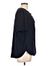 Trina Turk 100% Polyester Blue Short Sleeve Blouse Size L - photo 4