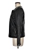 Trouve 100% Leather Black Leather Jacket Size M - photo 5