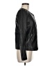 Trouve 100% Leather Black Leather Jacket Size M - photo 4