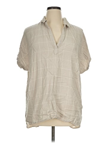 Tahari Short Sleeve Blouse (view 1)