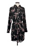 Allison Joy 100% Polyester Floral Black Casual Dress Size S - photo 1