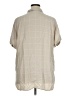 Tahari Tan Short Sleeve Blouse Size 1X - photo 2