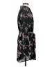 Allison Joy 100% Polyester Floral Black Casual Dress Size S - photo 4