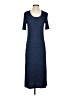 fleur bleue Blue Casual Dress Size XS - photo 1