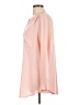 Pleione 100% Polyester Pink Long Sleeve Blouse Size L - photo 5