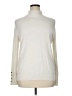 Susan Graver Ivory Turtleneck Sweater Size XL - photo 1