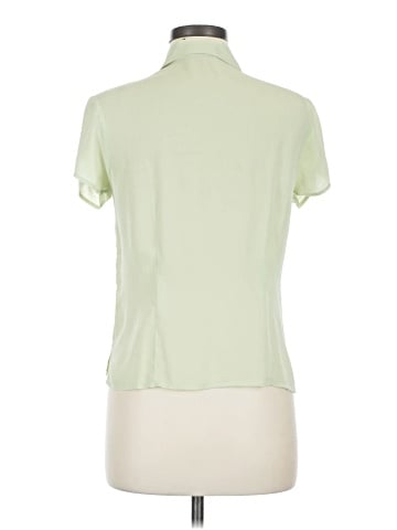 Hillard & Hanson Short Sleeve Silk Top (view 2)