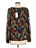 Tory Burch 100% Polyester Black 3/4 Sleeve Blouse Size L - photo 2