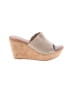 Born Tan Wedges Size 6 - photo 1