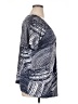 Diana Belle Silver Short Sleeve Blouse Size 1X - photo 4