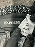 Express 100% Polyester Tweed Gray Casual Pants Size 4 - photo 7