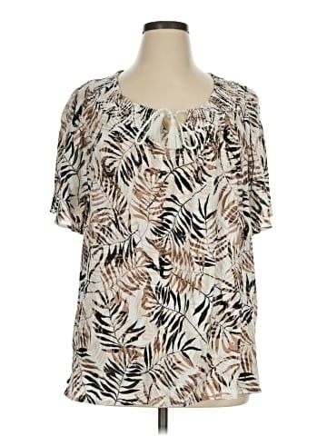 Catherines Short Sleeve Blouse (view 1)