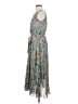 Fig 100% Polyester Floral Teal Cocktail Dress Size S - photo 5