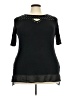Belldini Black Short Sleeve Top Size 2X - photo 1