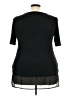 Belldini Black Short Sleeve Top Size 2X - photo 2