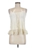 Gypsy 05 100% Rayon Ivory Sleeveless Blouse Size M - photo 1