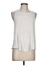 Mudd Ivory Sleeveless T-Shirt Size L - photo 1