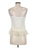 Gypsy 05 100% Rayon Ivory Sleeveless Blouse Size M - photo 2