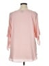 Bold Elements 100% Polyester Pink 3/4 Sleeve Blouse Size XL - photo 2
