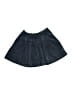 E-Land Solid Black Denim Skirt Size 6X - photo 2
