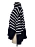 Gap Stripes Blue Turtleneck Sweater Size M - photo 5
